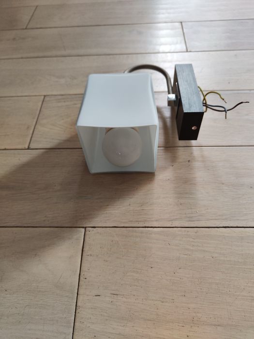 Lampa wisząca 3x E14 wenge i kinkiet 1x E14