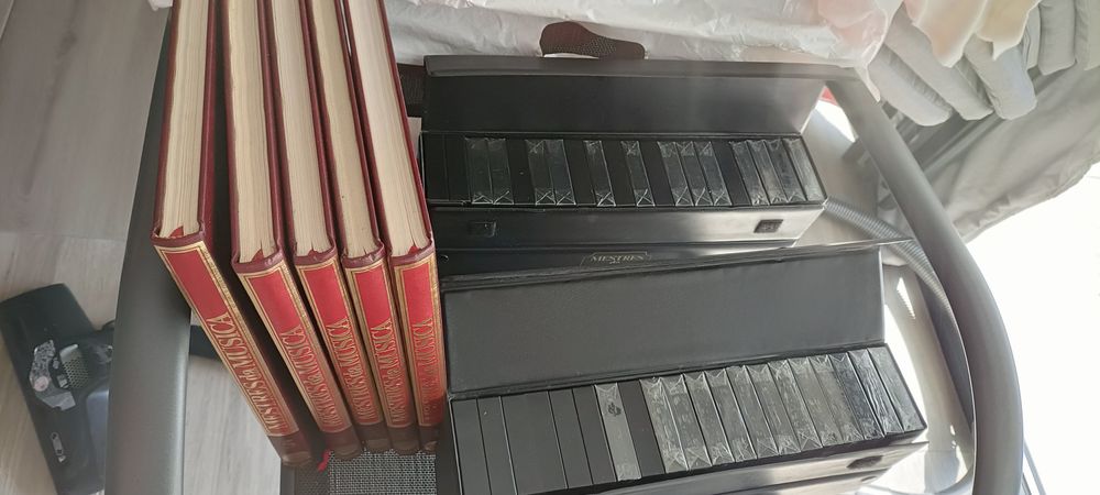 Mestres da música, 5 vols e 40 cassetes