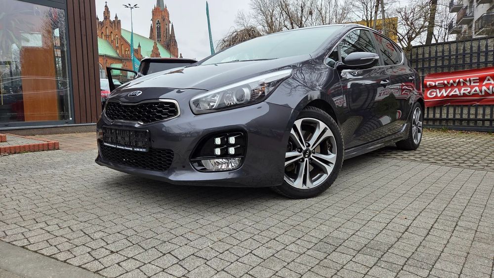 Kia Ceed Led ! Nawigacja ! Bezwypadkowy ! GT Line ! Udokumentowany Przebieg !