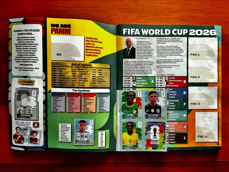 Caderneta FIFA World Cup 2026 Panini