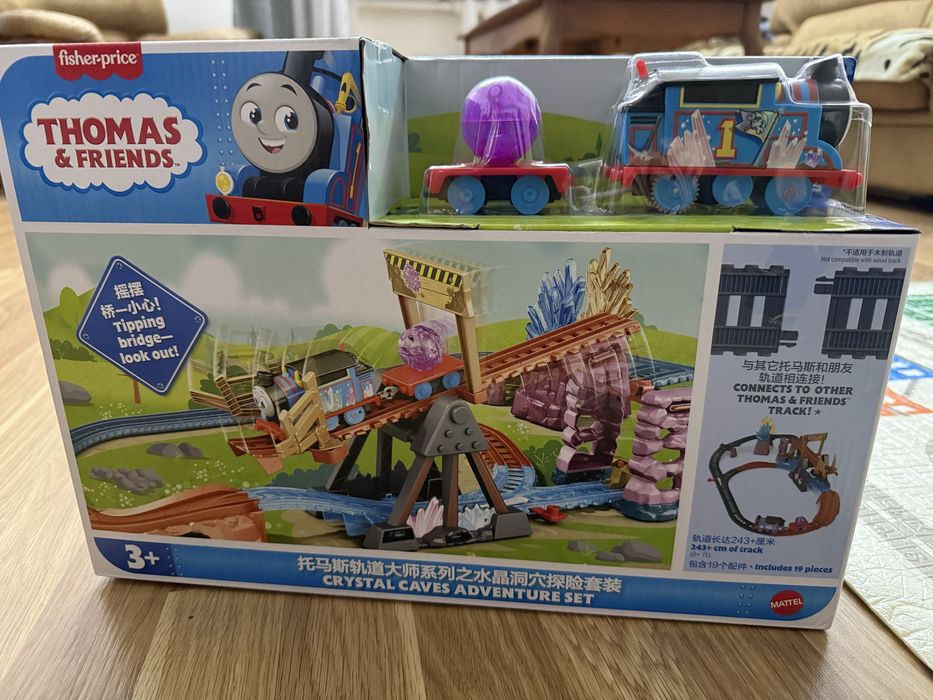 Потяг Томас Chrystal caves adventure set