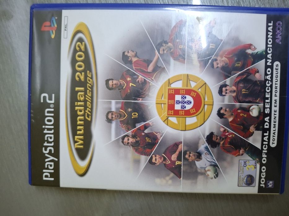 Jogo ps2 mundial 2002 jogo oficial selecção nacional