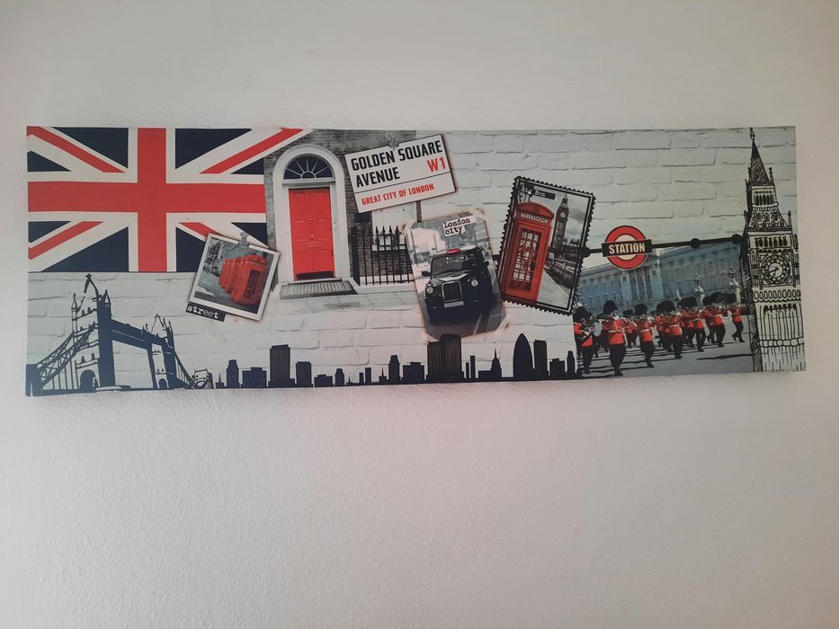 Quadro decorativo London College