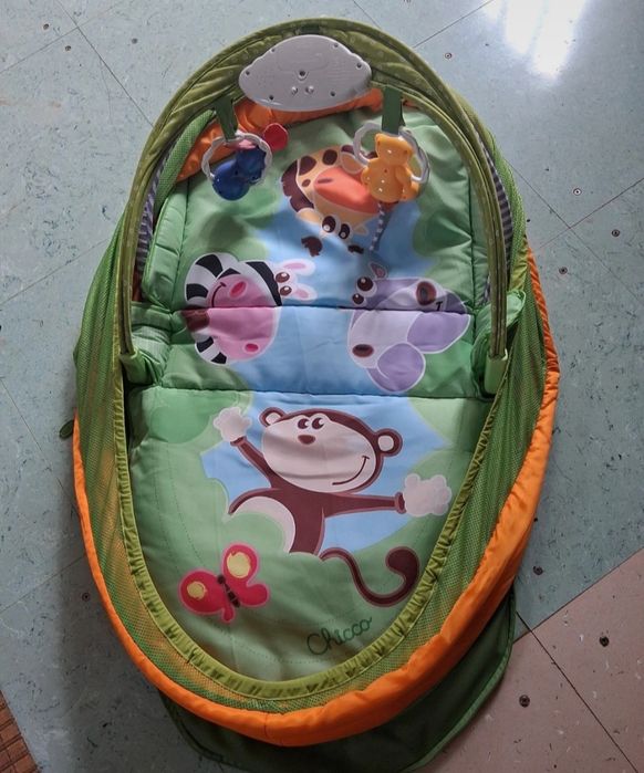 Manta para bébé com musica