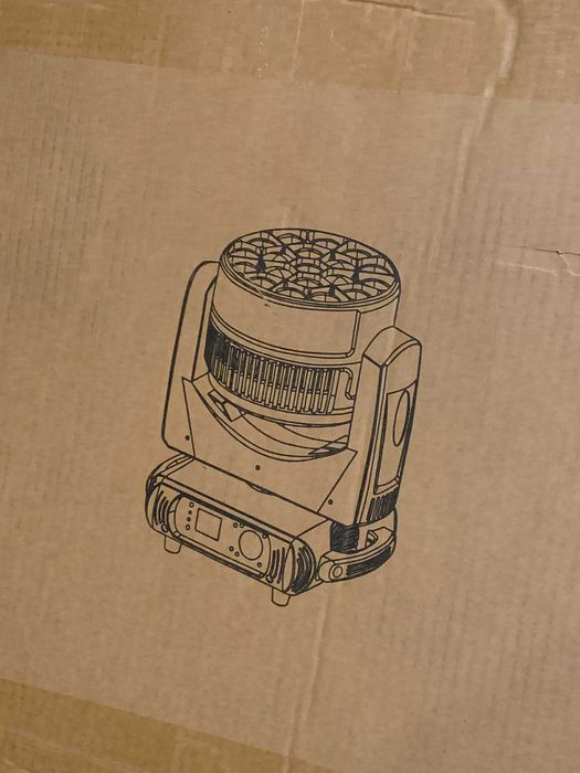 Głowy Big Eye 19x40w Nowe, 2 Szt