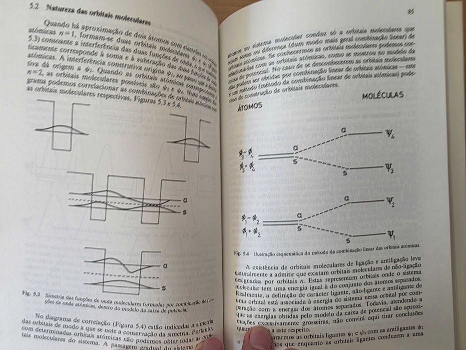 Livro "Estrutura e Reactividade Molecular" de S. J. Formosinho