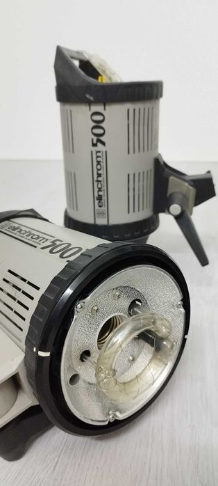 Cabeças de flash elinchrom 500 (COM AVARIAS)