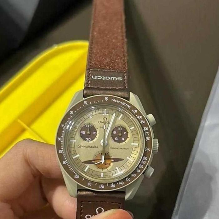 Omega x Swatch Mission to Saturn SO33T100 - Tech Lux Edition