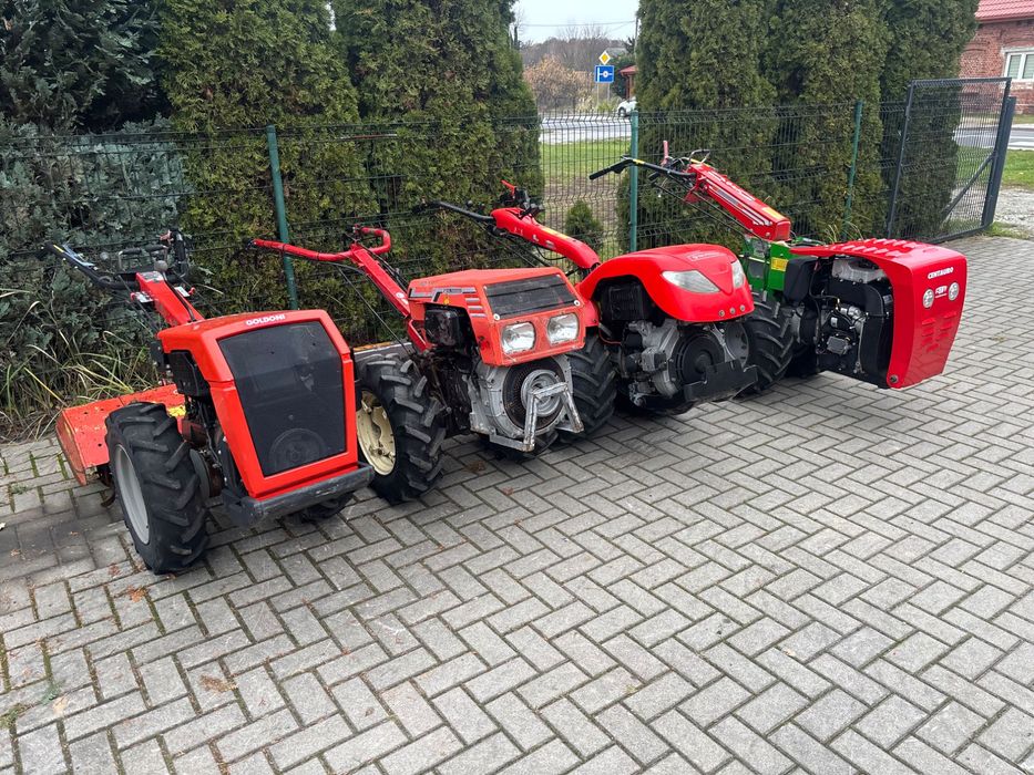 Traktorek Dzik Glebogryzarka Goldoni diesel BCS brona wirowa