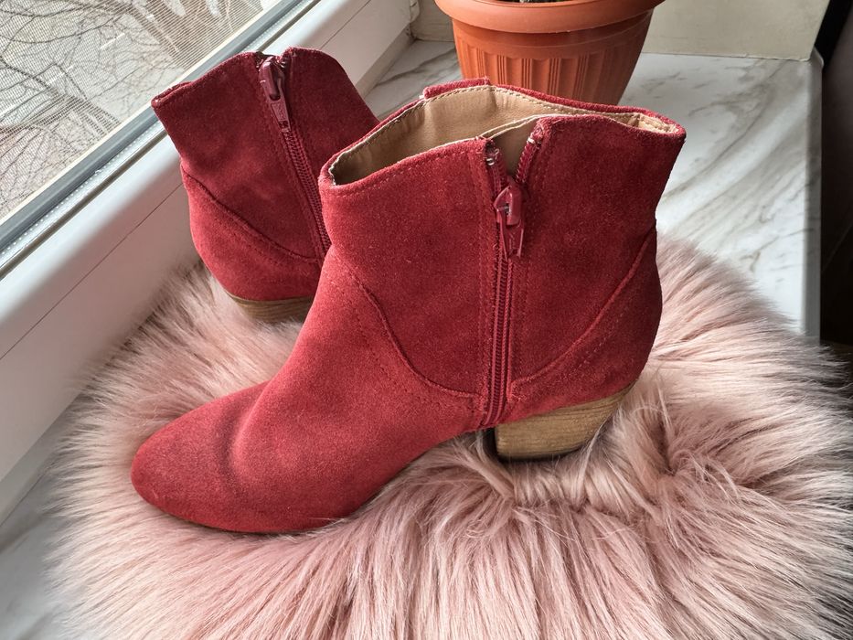 Замшеві козачки NEXT 38 р