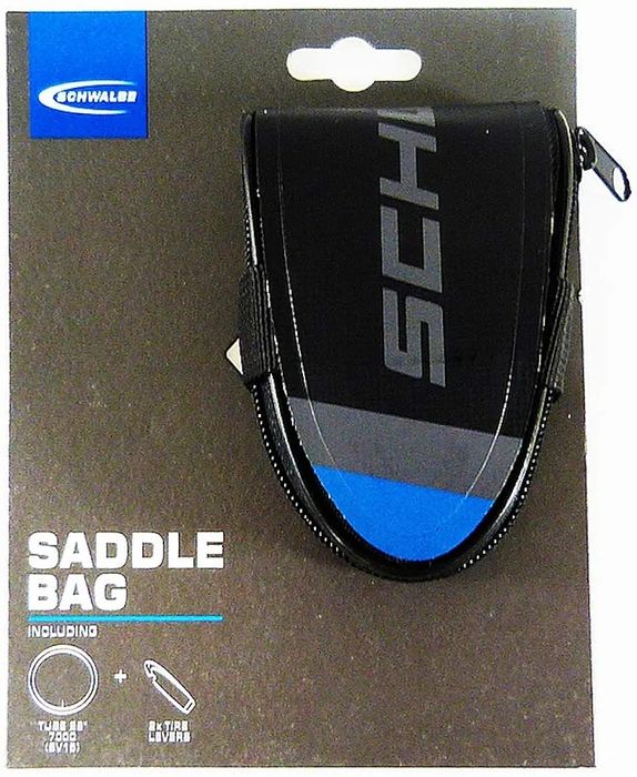 Torba podsiodłowa Schwalbe z dętką SV 15 + łyżką do opon // 28' (18/28