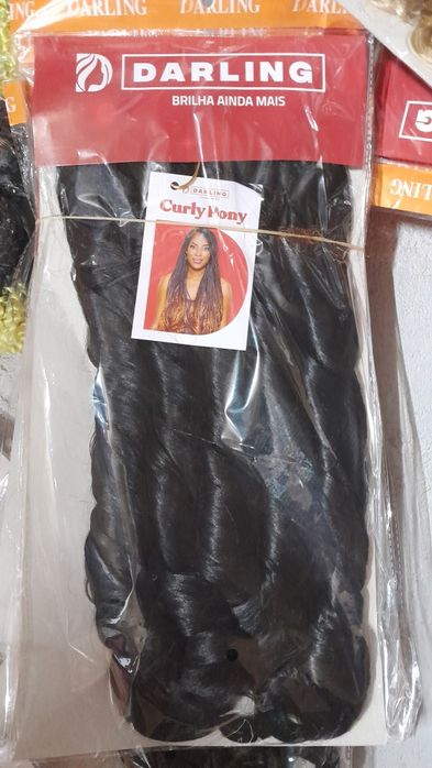 Tranças de postiço estilo Francês Pony Curly