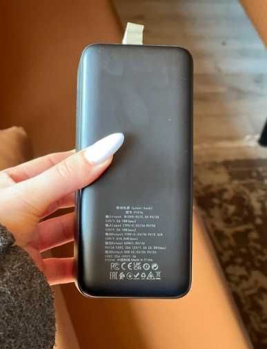 Повербанк з швидкою зарядкою 100000мАч. Повербанк. Повер банк