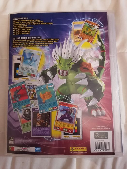 Kit inviZimals - Caderneta + Cartas + Acessórios