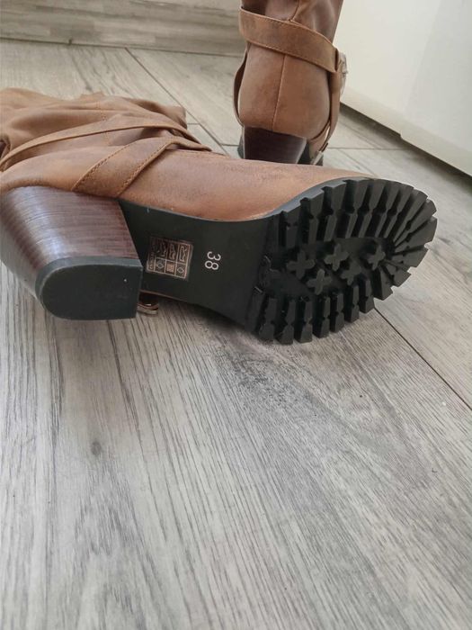 Kozaki damskie roz 38 Nowe!