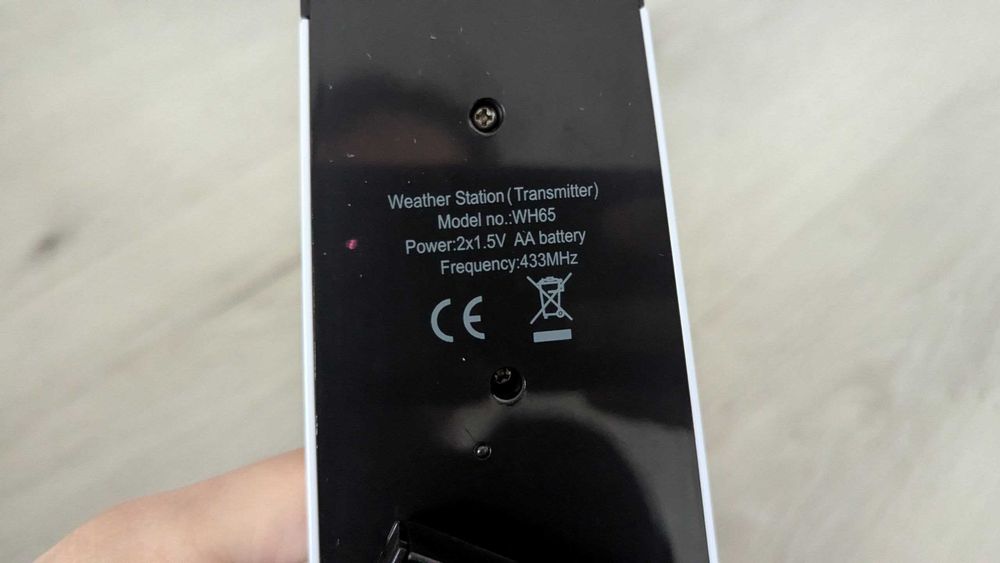 Професійна метеостанція Misol HP2550 (Wi-Fi)