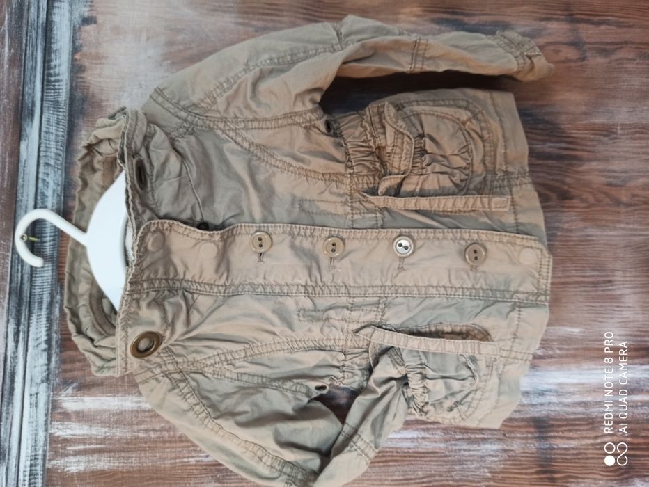 Zara Kids dziewczęca kurtka parka rozm.80-86