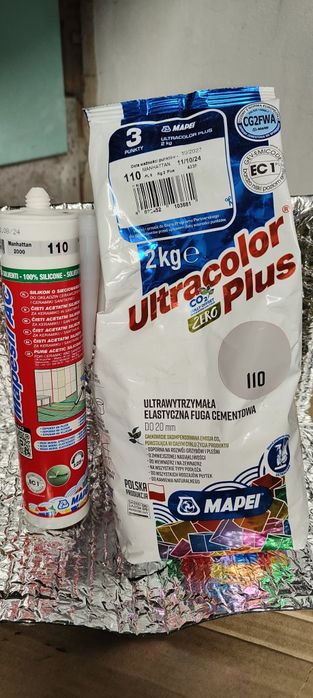 Silicone + fuga Mapei