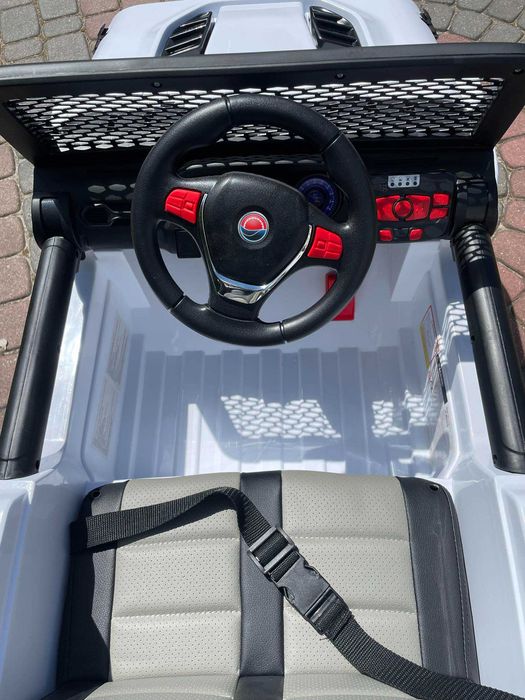Nowe Auto na akumulator DUŻY JEEP DLA DZIECI 4×4 Samochód elektryczny