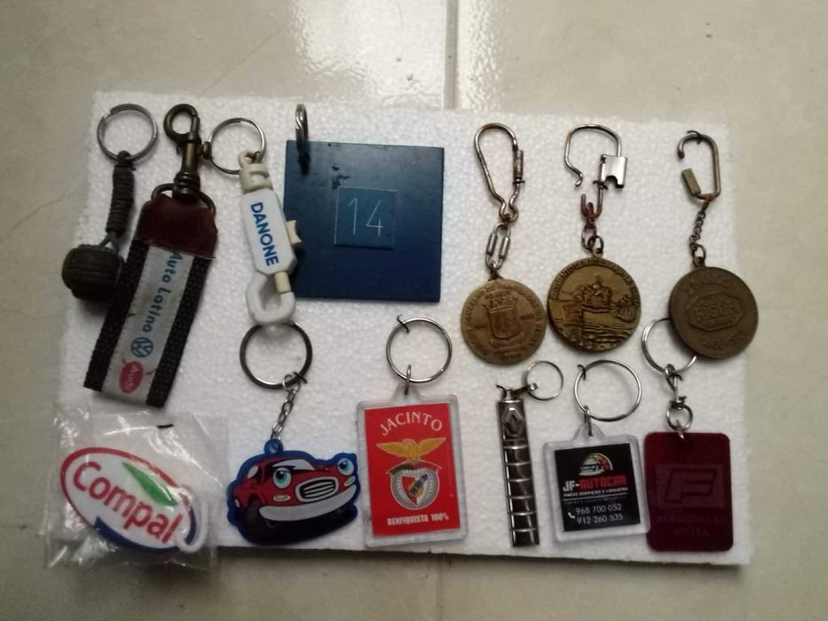 porta-chaves antigos