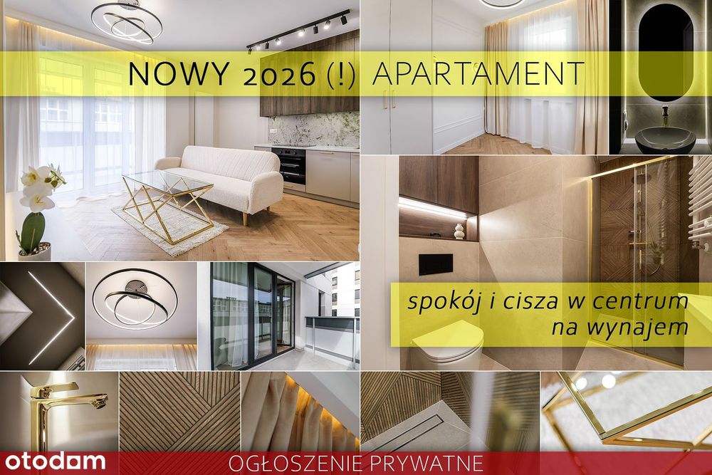 *** 3 pokoje 36m2, NOWY apartament 2026 ***