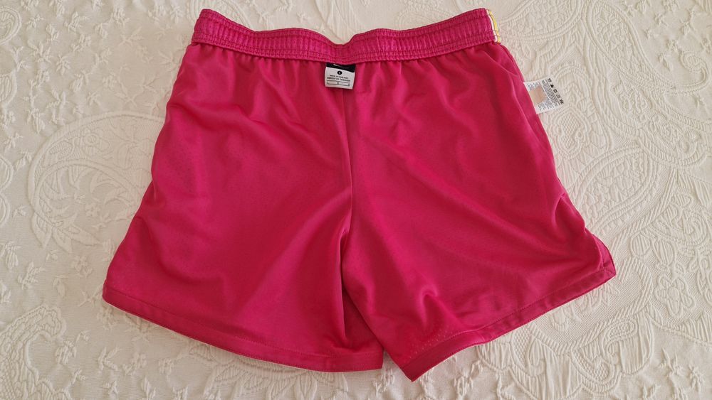 Calções Nike rosa, tamanho L