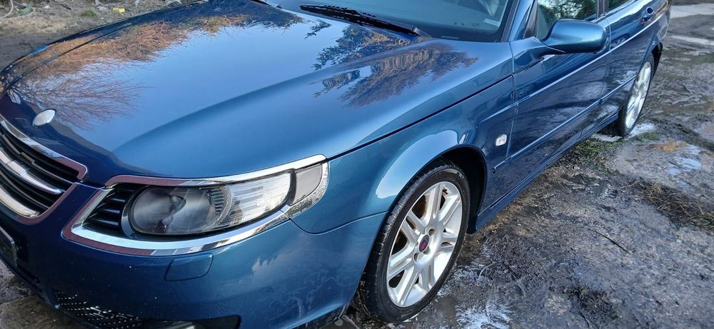 Saab 9-5 2.3T sprowadzony do poprawek Szwajcar