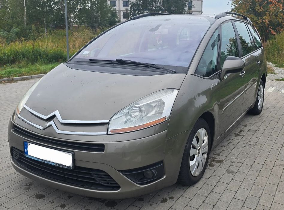 Citroën C4 Grand Picasso oryginalny przebieg, 5 osobowy, kratka
