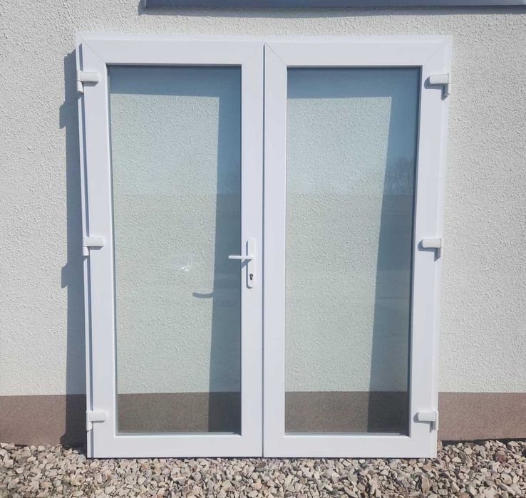 Drzwi PCV zewnętrzne 180-210  TARASOWE ciepłe 180x210