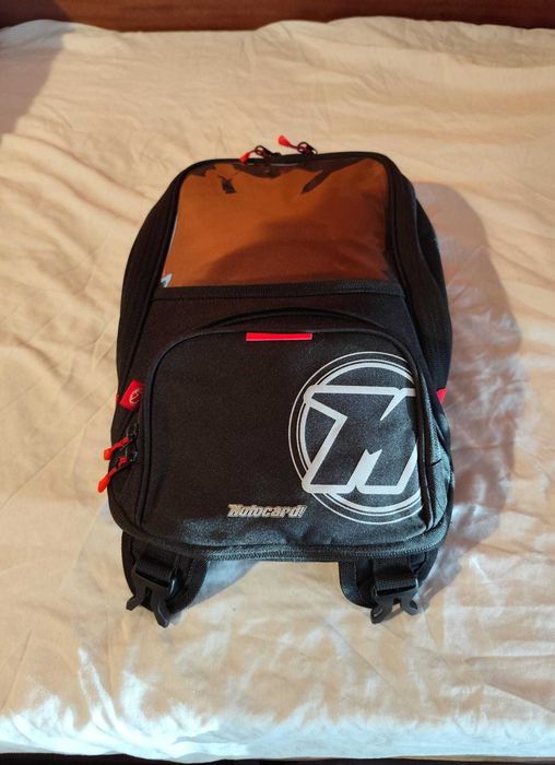 Mochila de tanque para mota