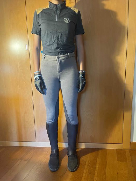 Equipamento Completo de Equitação Menina/Senhora - 5 peças