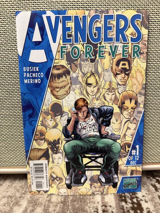 Avengers #8 #9 #10 + Avengers Forever #1 комікси Marvel оригінал
