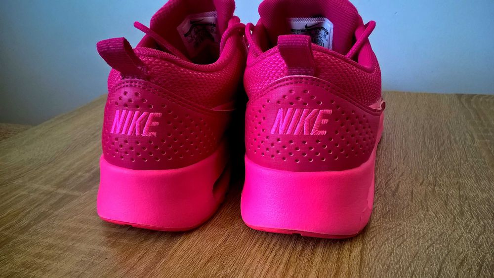NIKE AIR MAX THEA  rożowy neon piękne jak nowe okazja