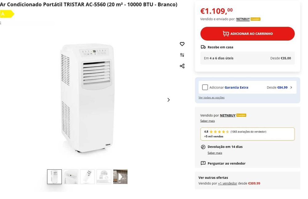 Ar Condicionado Portátil