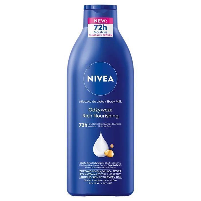 Nivea Odżywcze mleczko do ciała 400ml