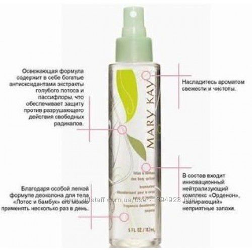 Оригінал!Деоколон Лотос і бамбук Мерикей Мері Кей  Mary Kay