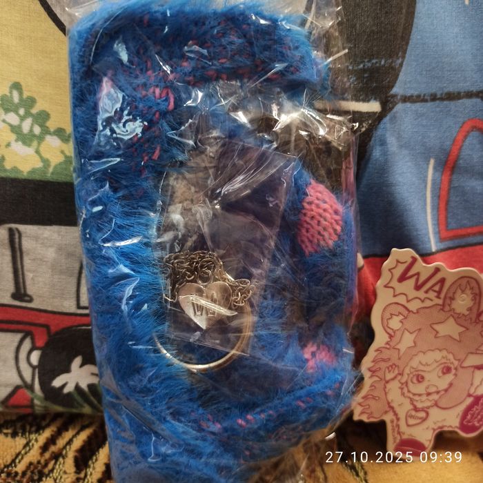 Фигурка брелок м'яка wakyky Вакуку сидяча сезон 1, 15 см рожева. Нова