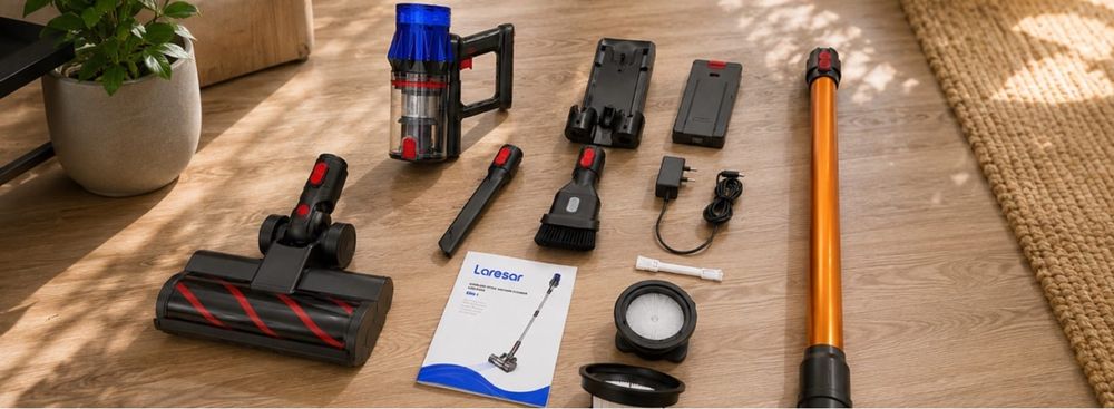 Nowy odkurzacz pionowy laresar v7s