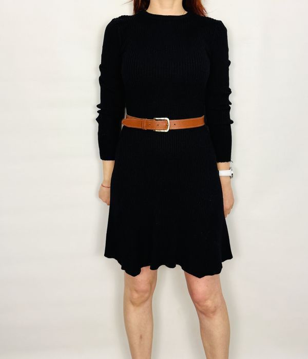 Czarna dzianinowa sukienka  M/L 38/40 Primark