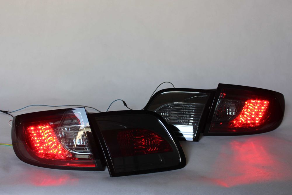 Lampy światła tylne tył MAZDA 3 r.03-09 sedan Black SMOKE LED NOWE!
