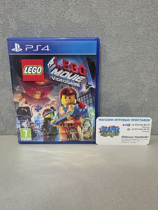 Lego Movie Videogame Video Game RUS Магазин Ps 4 5 Ps4 Ps5 Диск Обмін Гра Диски Ігри Sony Playstation