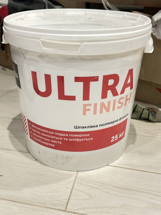 Шпаклівка Ultra Finish 25 кг