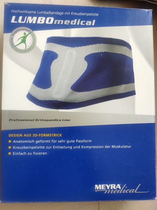 Meyra Medical lumbo Medical na kręgosłup lędźwiowy 110 -115 cm obwód
