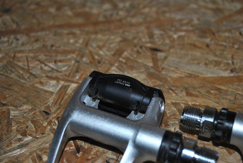 Pedały rowerowe Shimano PD-6610 Szosa gravel 307gr