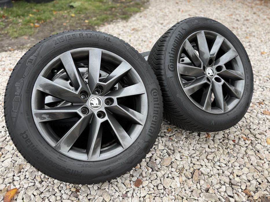Koła felgi Skoda 5x112 215/55/17 R17 Superb Octavia Karoq kodiaq Yeti