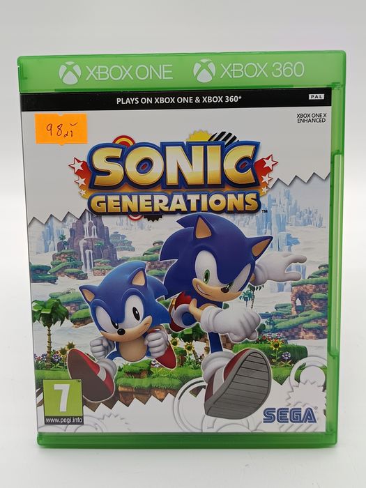 sonic generations xbox one xbox 360 pudełkowa