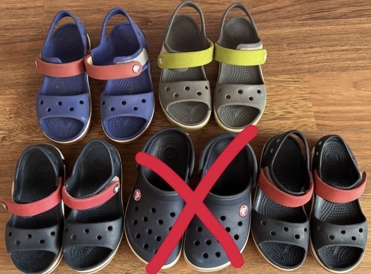 Дитячі оригінальні крокси Crocs С9, С11, С12
