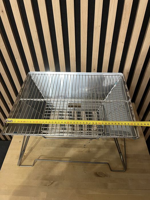 Gril składany z torbą 42x31 kempingowy