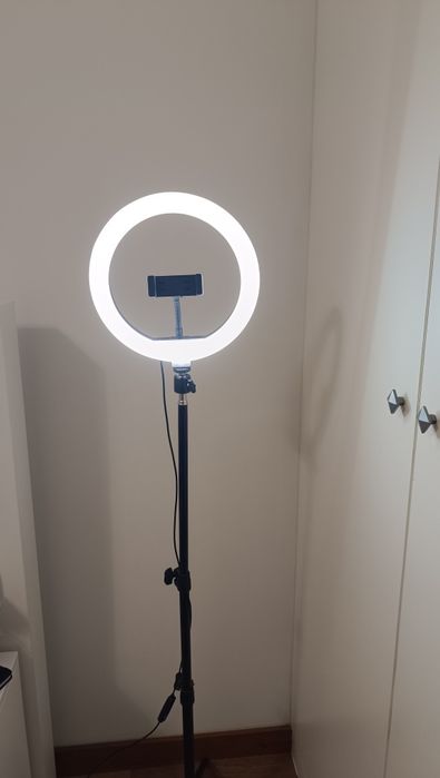 Ring Light suporte telemóvel tripé