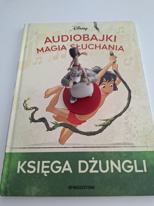 Księga dżungli,Audiobajki,  Książka +figurka